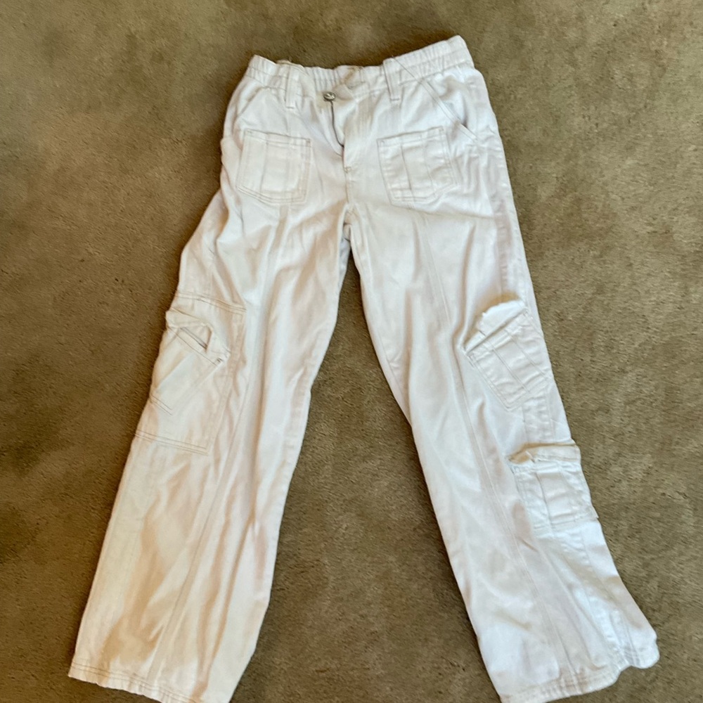 BDG Off-White Cargo Pants